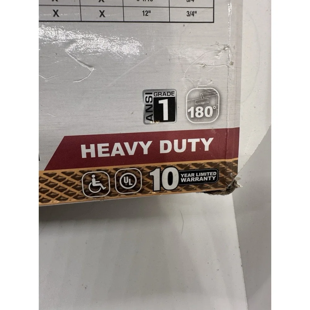 Universal Hardware Heavy Duty Commercial Door Closer Size 1-5 Aluminum New